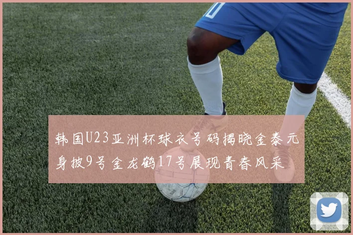 韩国U23亚洲杯球衣号码揭晓金泰元身披9号金龙鹤17号展现青春风采